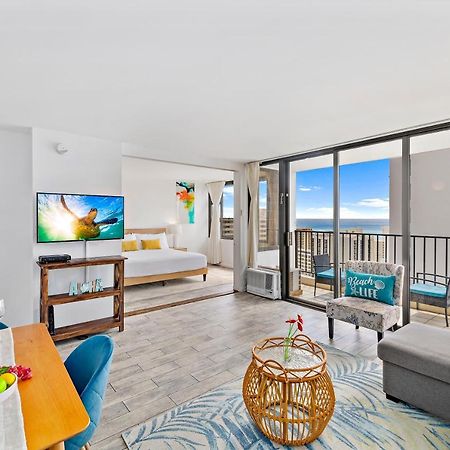 1Br With Great Ocean Views, 1 Block To Waikiki Beach Honolulu Buitenkant foto