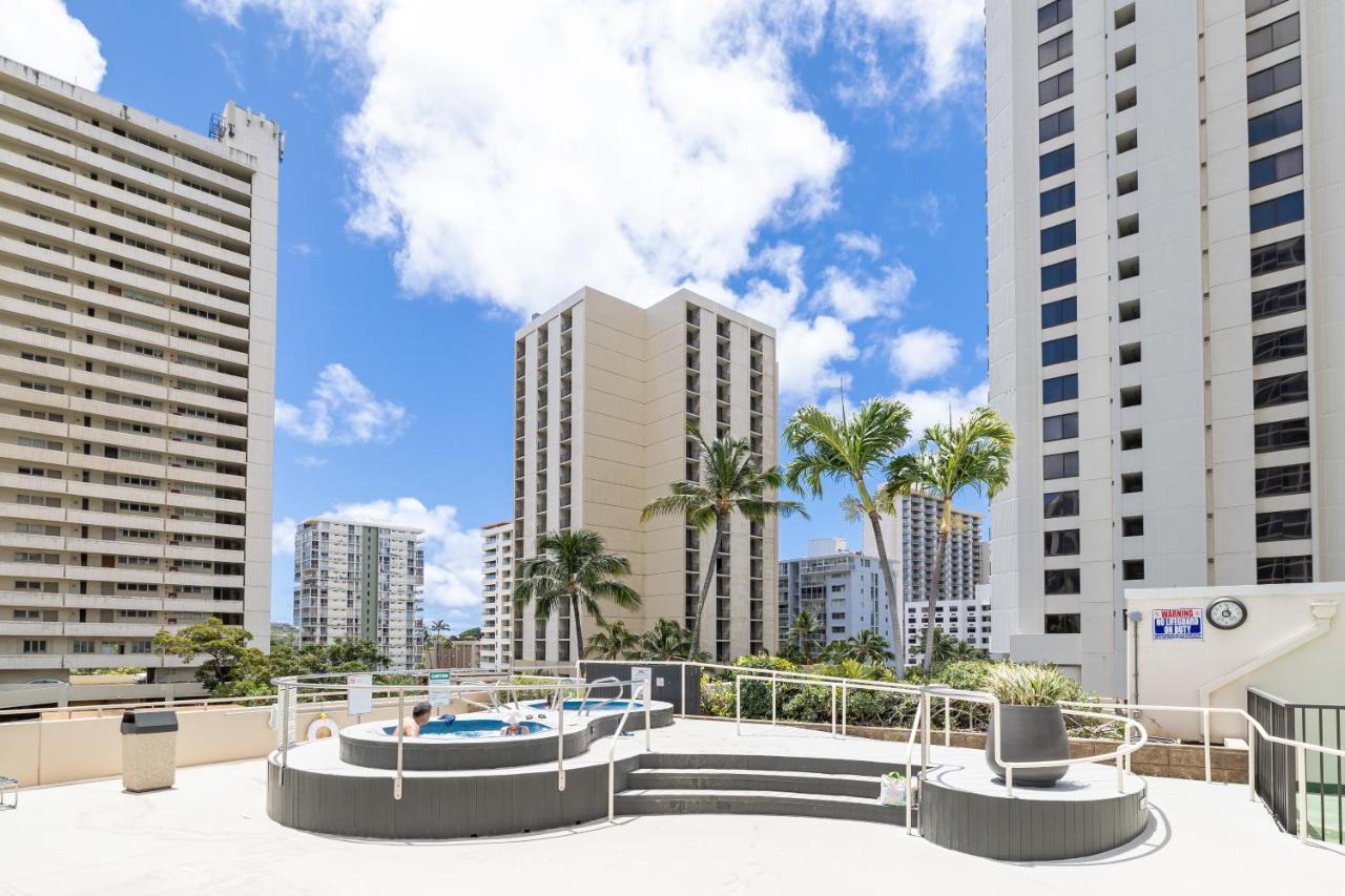 1Br With Great Ocean Views, 1 Block To Waikiki Beach Honolulu Buitenkant foto
