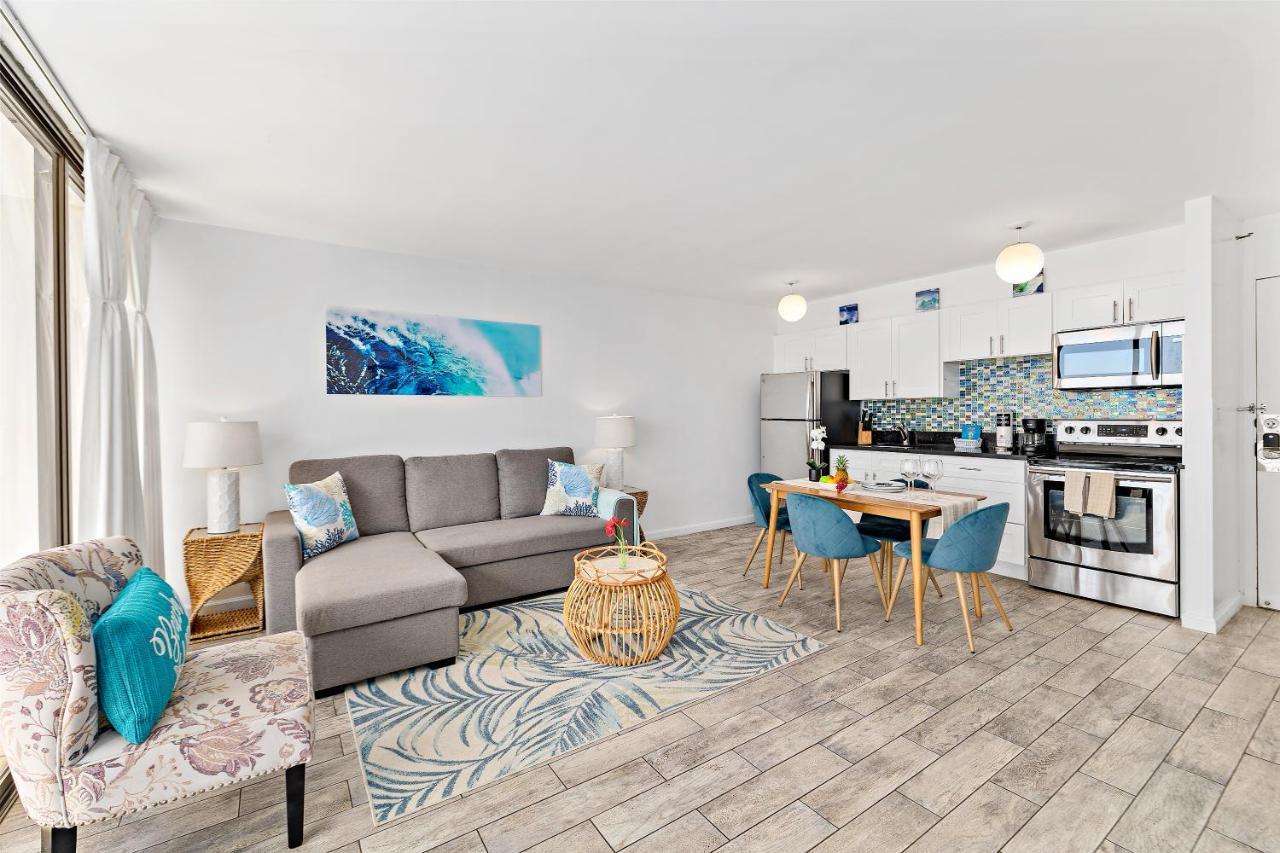 1Br With Great Ocean Views, 1 Block To Waikiki Beach Honolulu Buitenkant foto