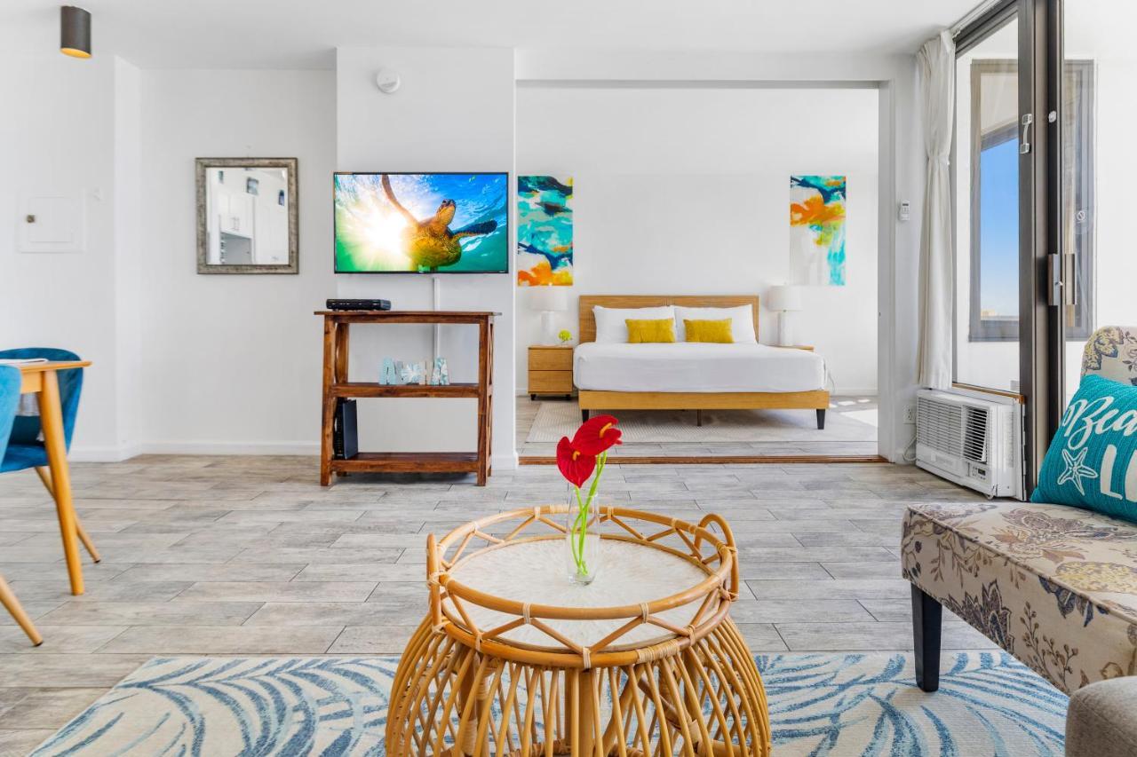 1Br With Great Ocean Views, 1 Block To Waikiki Beach Honolulu Buitenkant foto