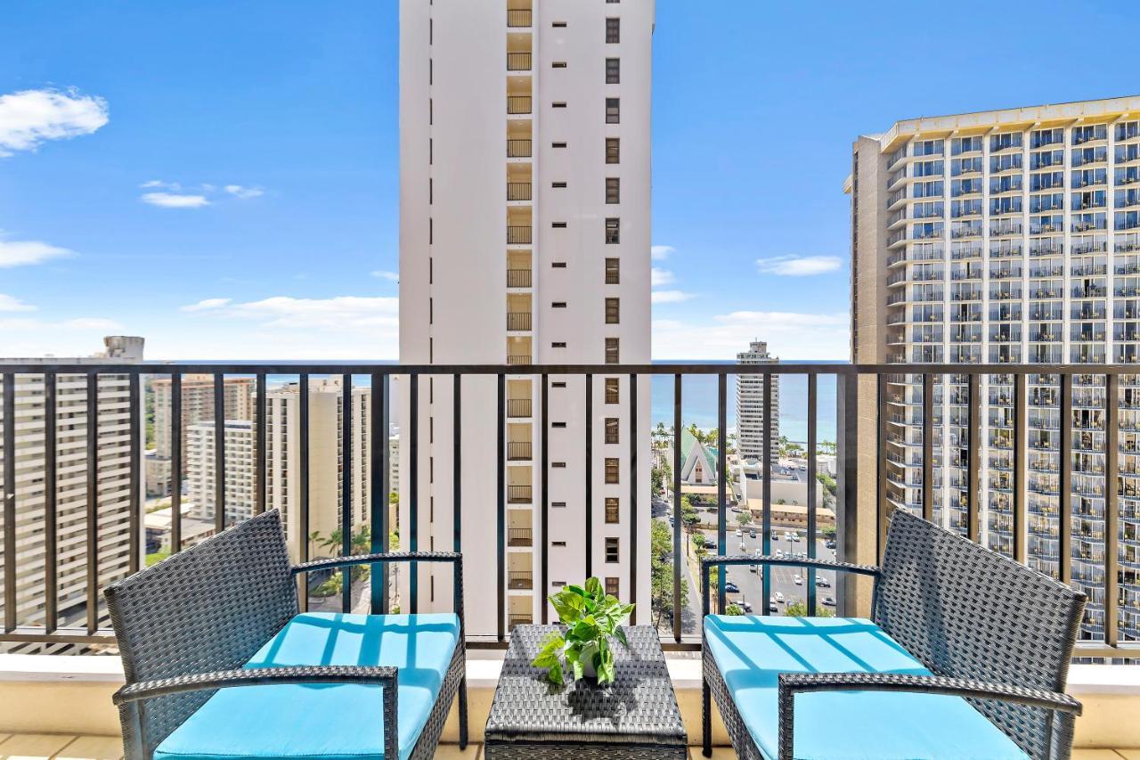 1Br With Great Ocean Views, 1 Block To Waikiki Beach Honolulu Buitenkant foto
