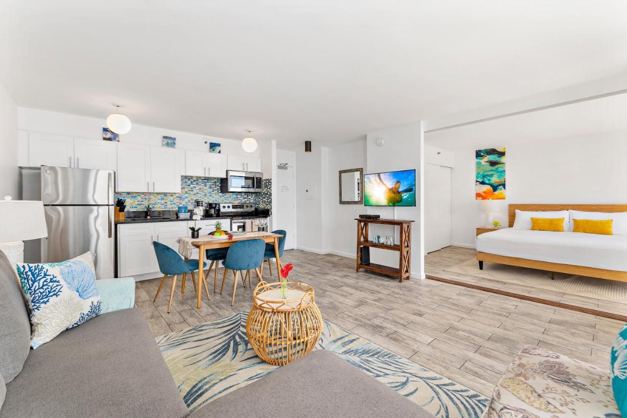 1Br With Great Ocean Views, 1 Block To Waikiki Beach Honolulu Buitenkant foto