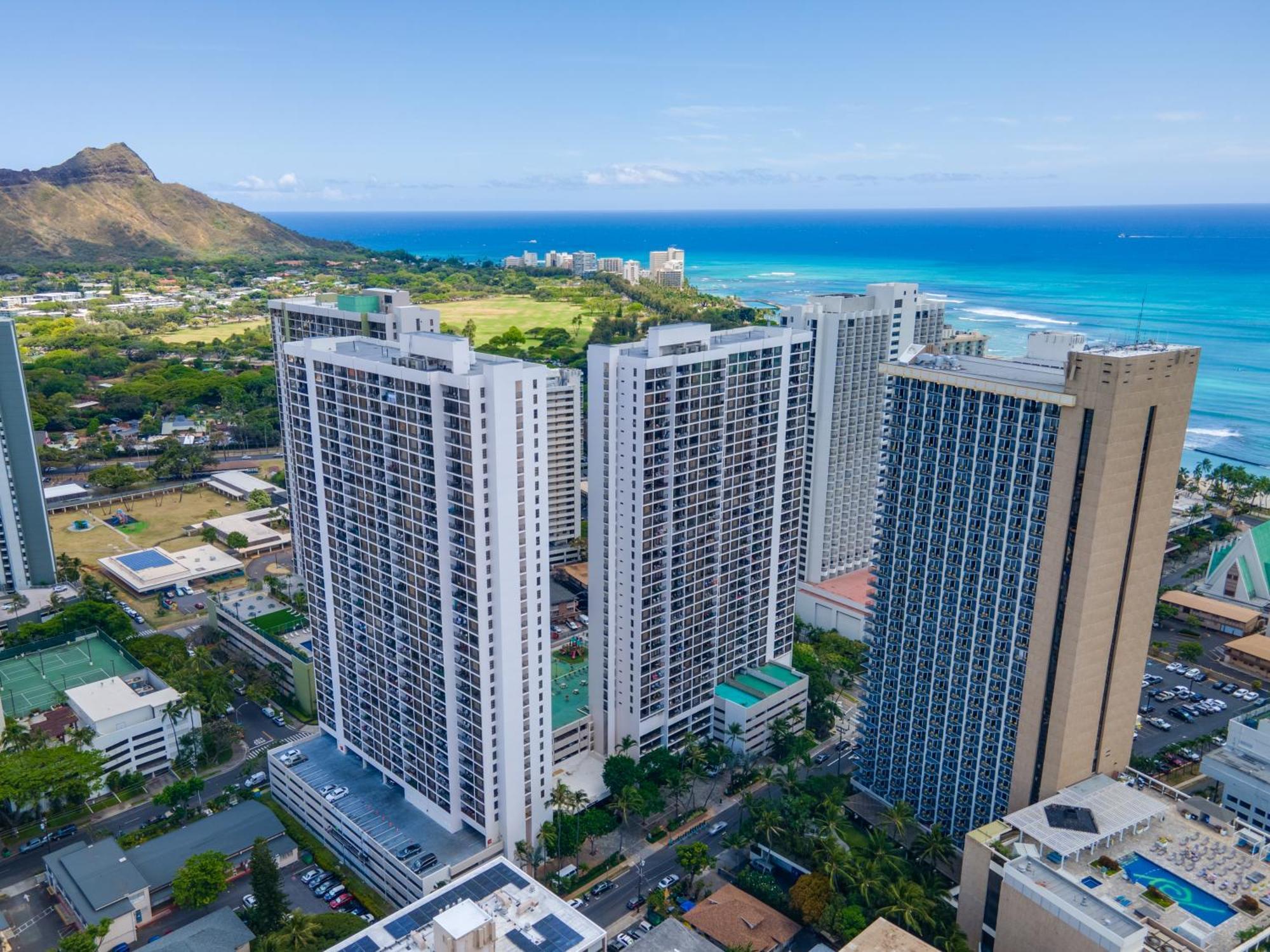 1Br With Great Ocean Views, 1 Block To Waikiki Beach Honolulu Buitenkant foto