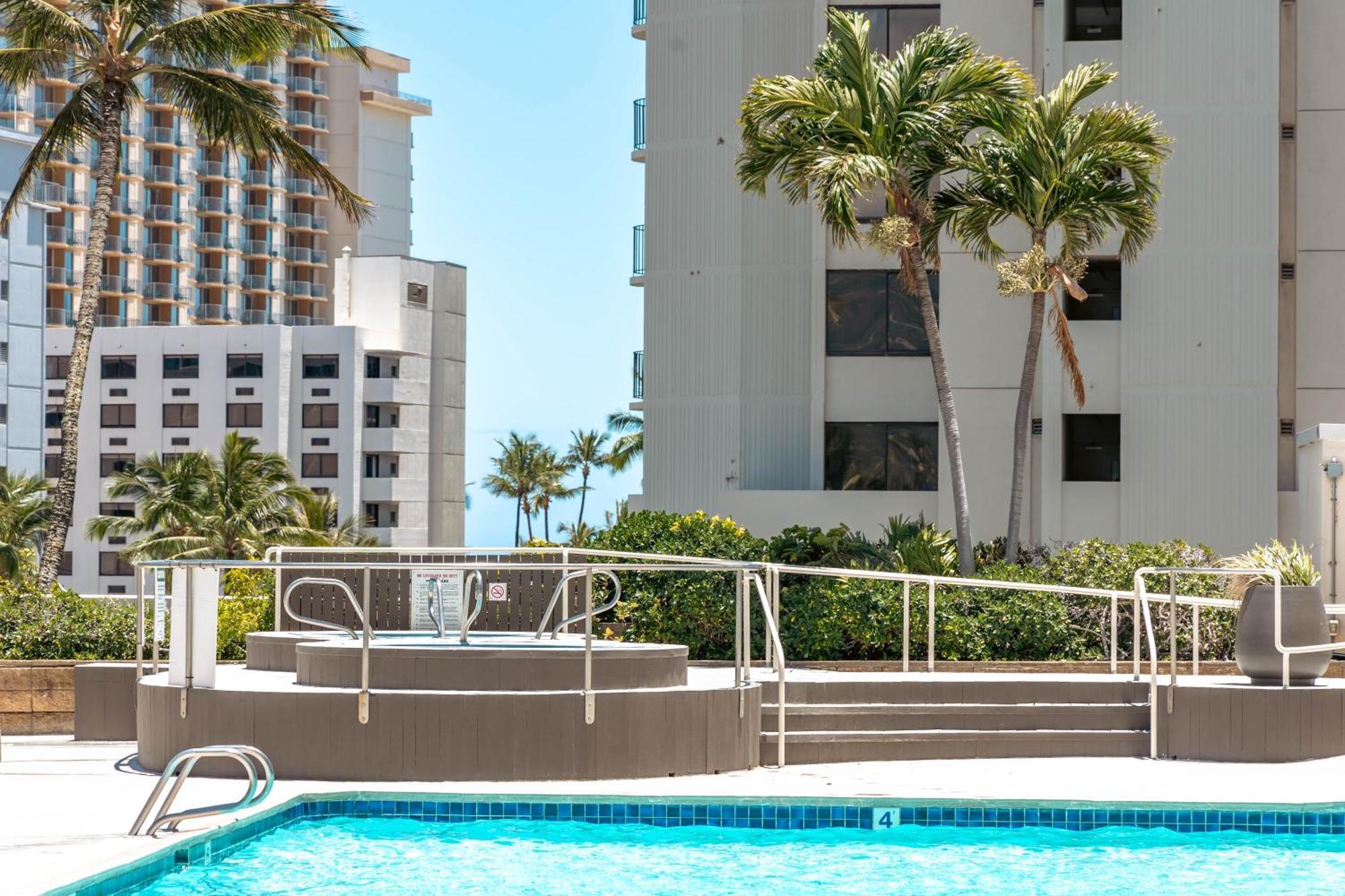 1Br With Great Ocean Views, 1 Block To Waikiki Beach Honolulu Buitenkant foto