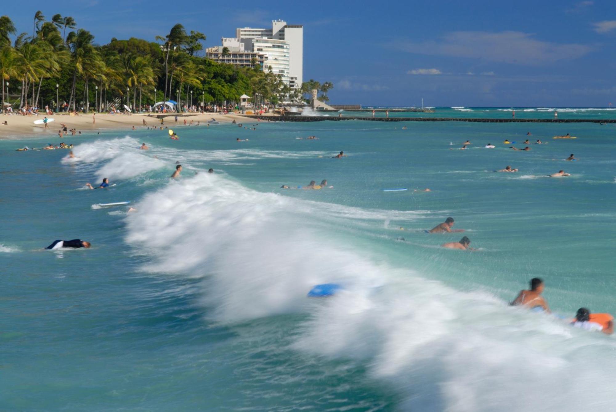 1Br With Great Ocean Views, 1 Block To Waikiki Beach Honolulu Buitenkant foto