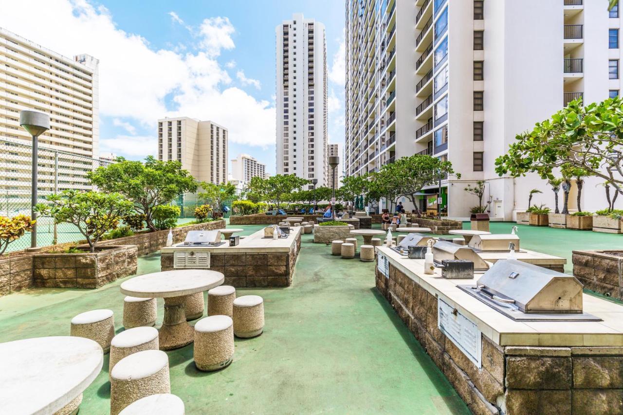 1Br With Great Ocean Views, 1 Block To Waikiki Beach Honolulu Kamer foto